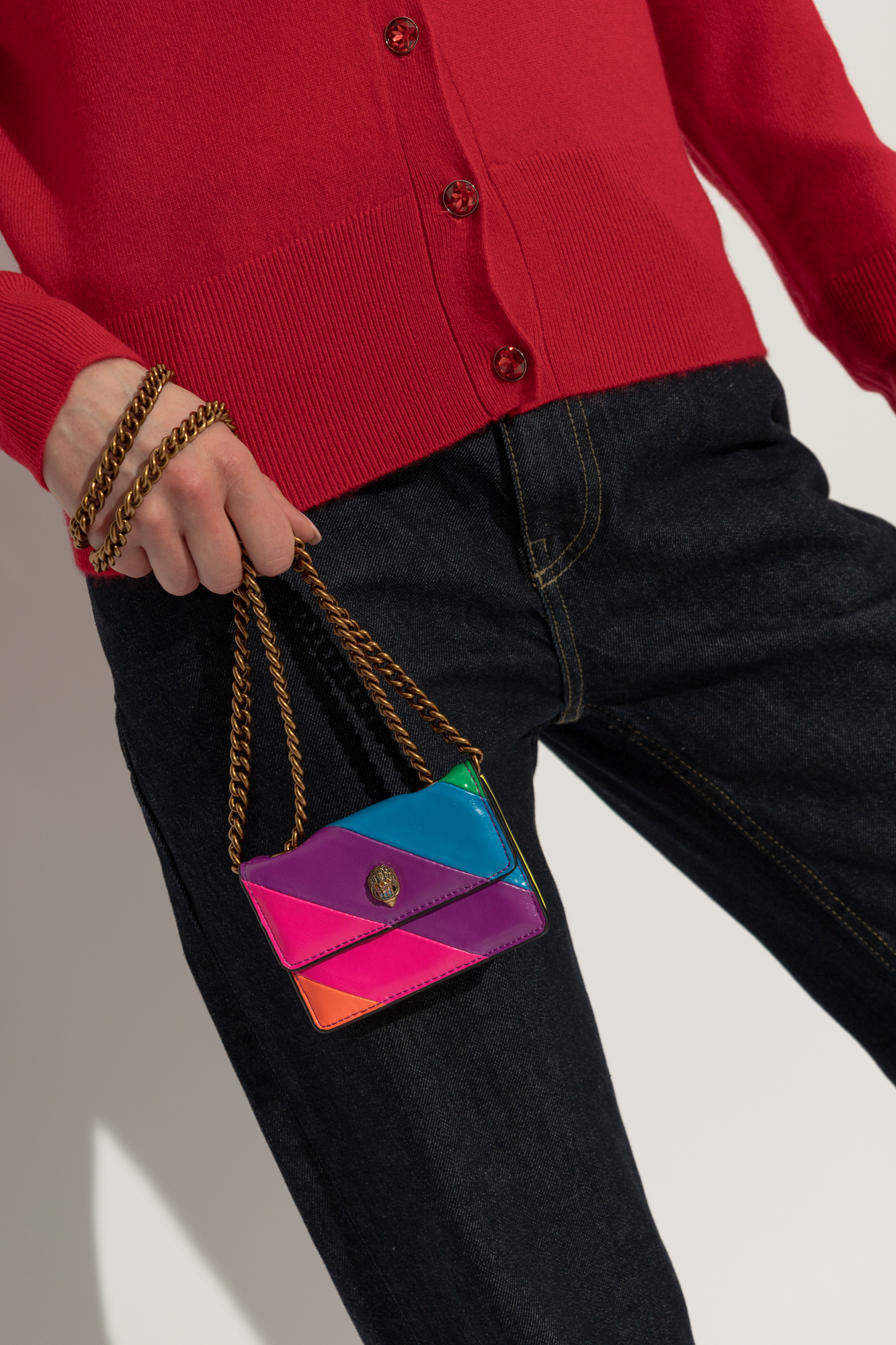 Multicolour Kensington Micro Shoulder Bag Kurt Geiger